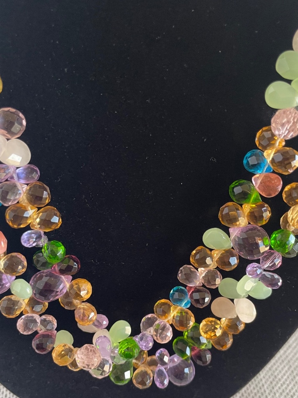 Natural Mix Gem Stones Necklace